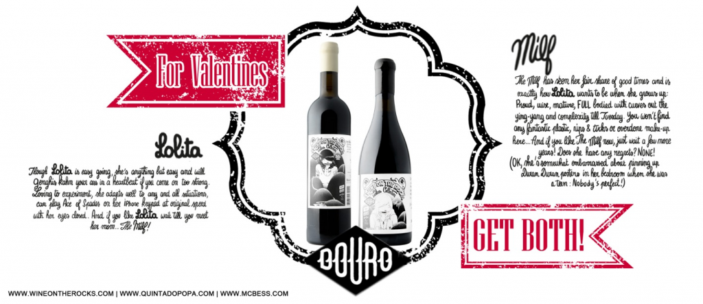 Quinta do Pôpa lança 2. ª edição de Wine on the Rocks Finkus Collection – Lolita & Milf